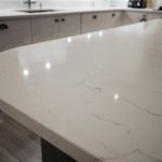 attica white carrera quartz worktops st albans kitchen rockandco