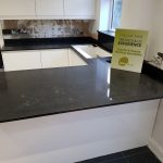 nero venata black quartz worktops