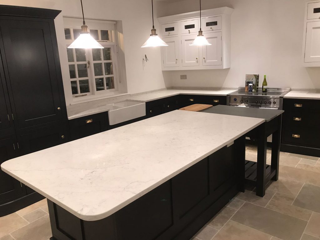 noble carrera quartz worktops