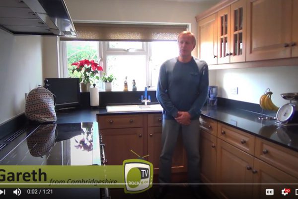 video testimonial by gareth in cambridgeshire