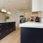 bianco carrina quartz worktop harpenden large open plan kitchen