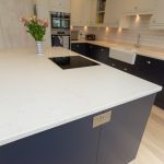 bianco carrina quartz worktop harpenden large open plan kitchen