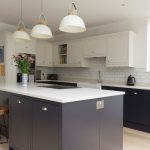 bianco carrina quartz worktop harpenden large open plan kitchen