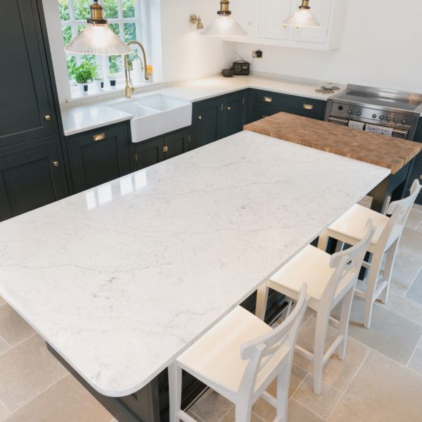 Urban Quartz Noble Carrera Worktop Rock and Co Granite Ltd