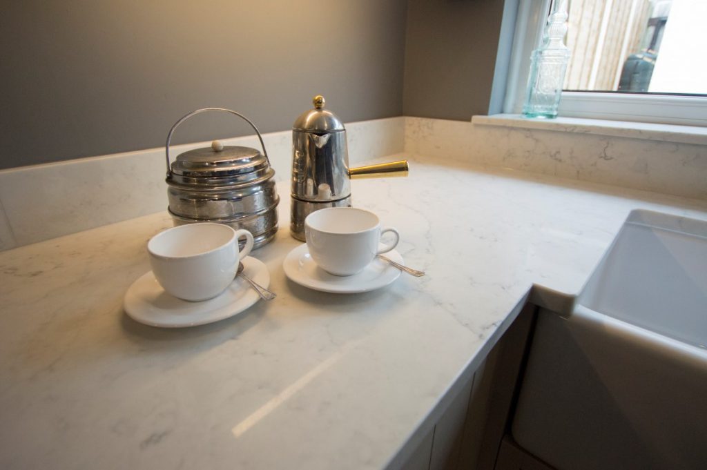 noble carrera quartz worktops