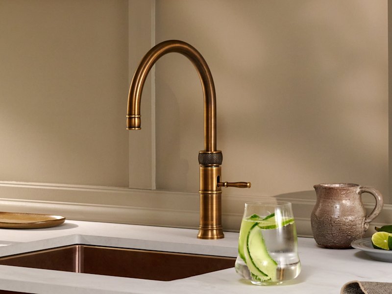 Quooker Classic Fusion Round in a kitchen setting