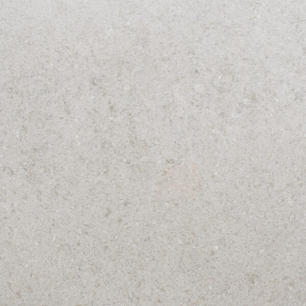 Vulcano worktop sample — pale greige with fine speckles and a limestone-inspired texture